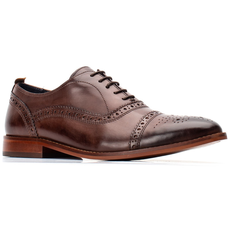 Cast Washed Brogue Shoe