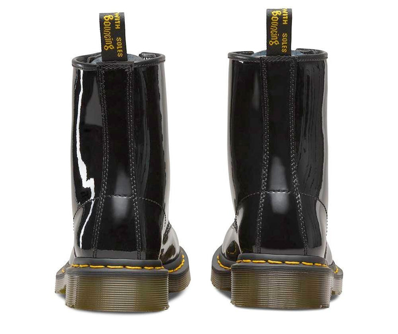 1460 - Black Patent Lamper - The Boot Company